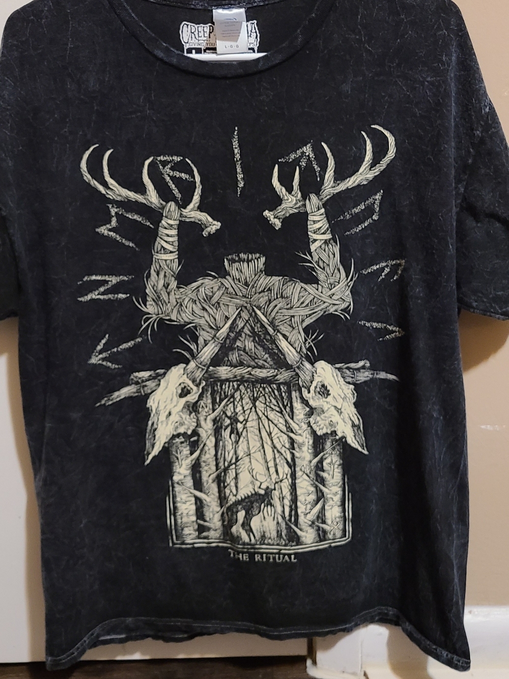 'The Ritual' Black Graphic Tee - Men's Shirt
